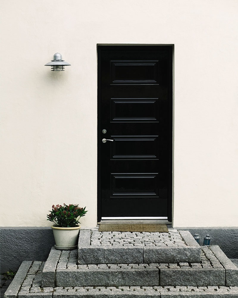 Fasade 5342, dør sort