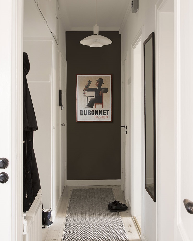 Etter – malt med Galleri Hvit og Oksydert Grå (H 08)