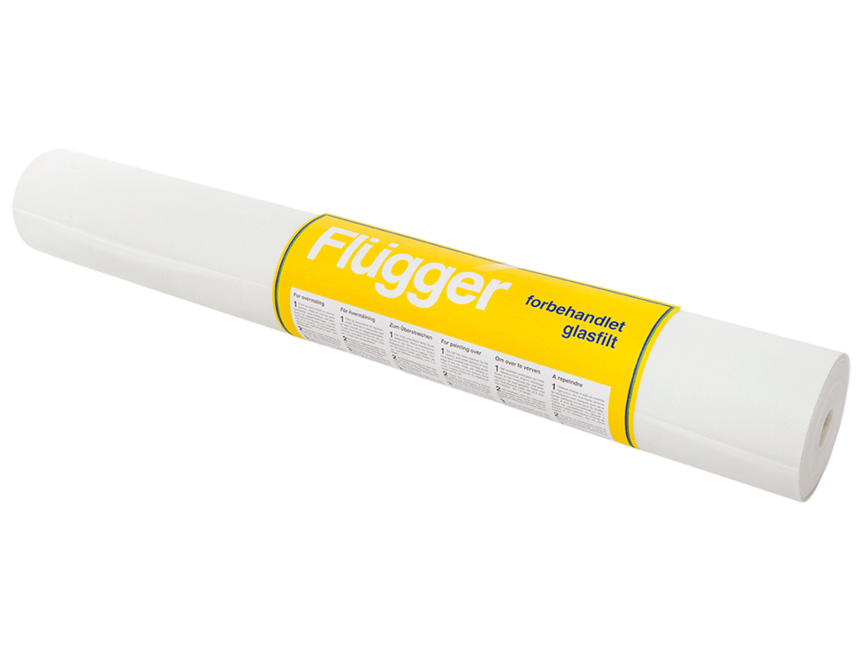 Glasfilt Forbehandlet