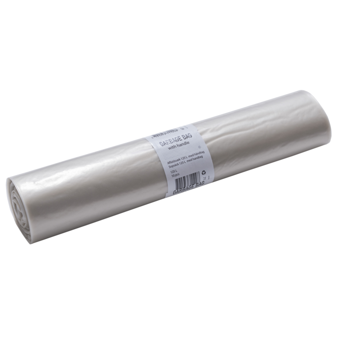 Søppelsekk knytsekk transparent 10 stk