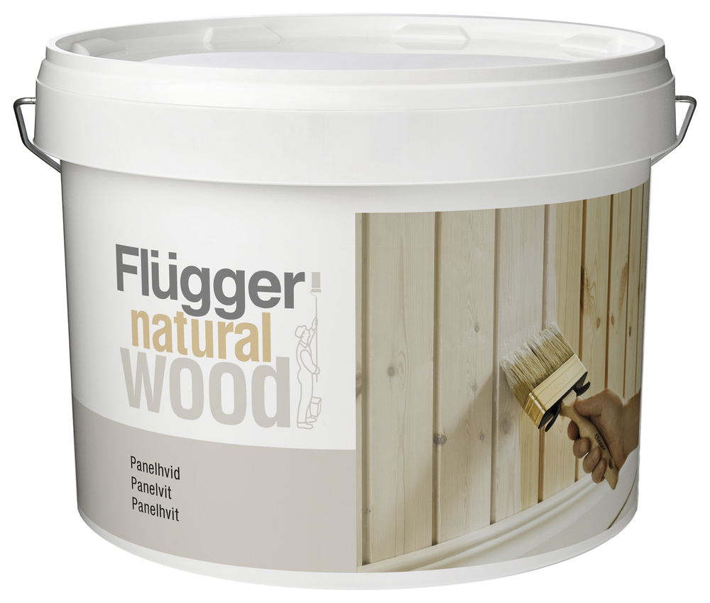 Natural Wood Panelhvit