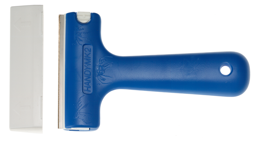 Vindusskrape Stål blå